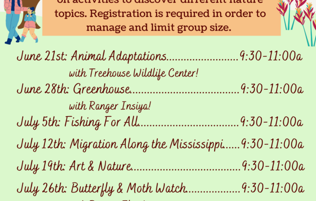 CANCELLED: Field Day Friday - Migration Along the Mississippi 