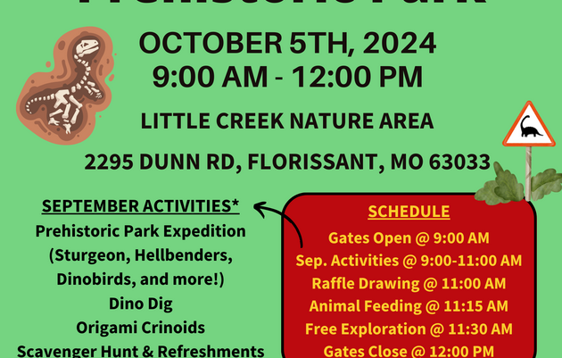 October First Saturday Event: Prehistoric Park